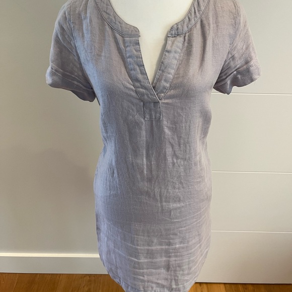 Olsen linen summer dress small - Picture 2 of 6